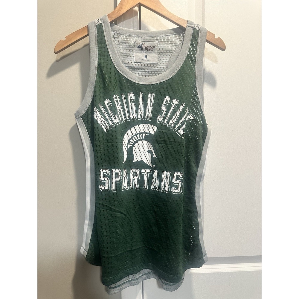 Michigan State NWT women's Jersey GIII by Carl Banks Medium